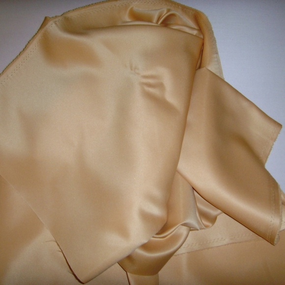 Taffeta Fabric in Marigold Color - 1 Yard/60 Inches Wide - Picture 5 of 7